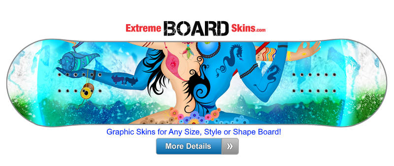 Buy Board Skin Psychedelic Eternity Board Skin