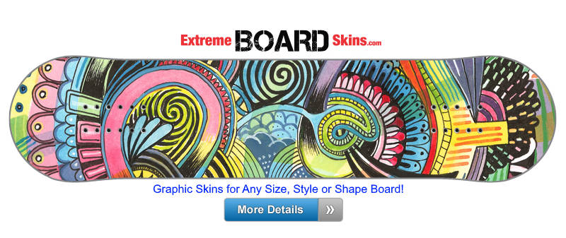Buy Board Skin Psychedelic Far Board Skin