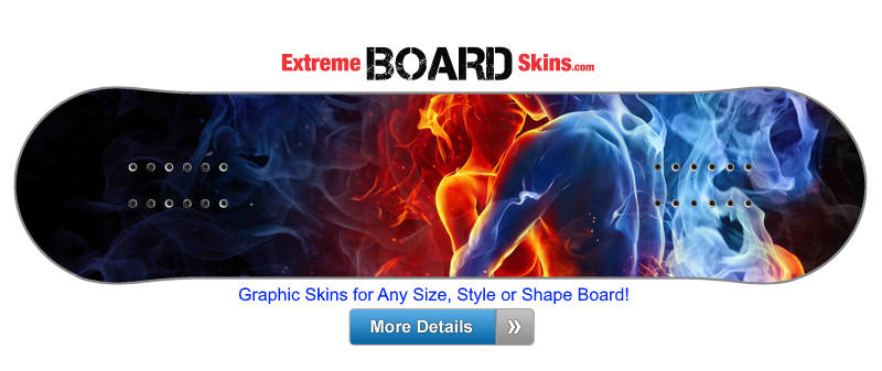 Buy Board Skin Psychedelic Fire Board Skin