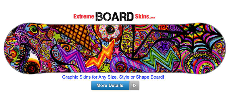 Buy Board Skin Psychedelic Match Board Skin