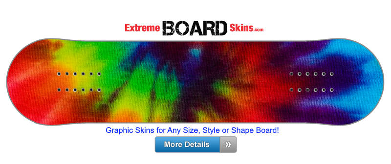 Buy Board Skin Psychedelic Tiedye Board Skin