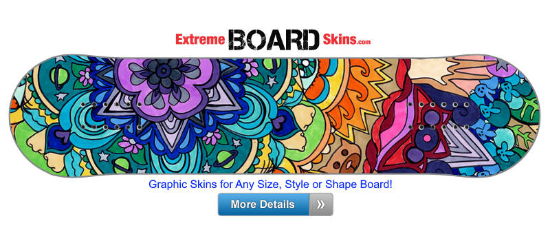 Buy Board Skin Psychedelic Toke Board Skin