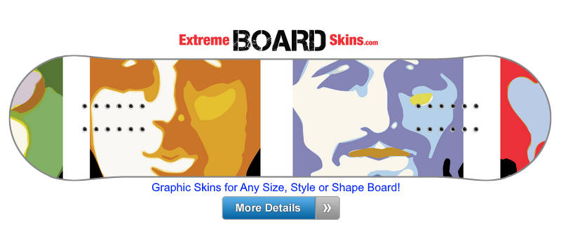 Buy Board Skin Radical Beatles Board Skin