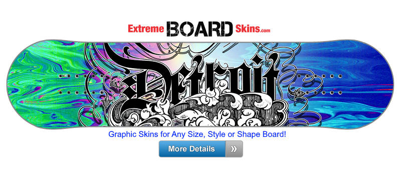 Buy Board Skin Radical Detroit Board Skin