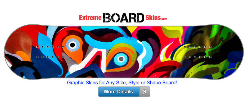 Buy Board Skin Radical Graffiti Board Skin