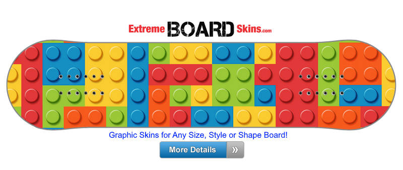 Buy Board Skin Radical Lego Board Skin