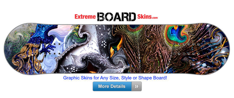 Buy Board Skin Radical Peacock Board Skin