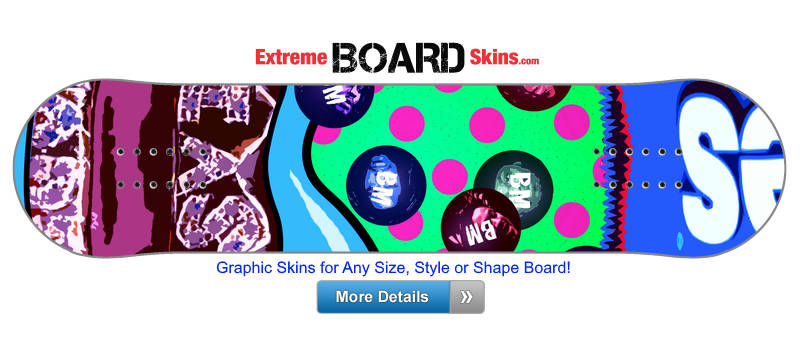 Buy Board Skin Radical Skittles Board Skin