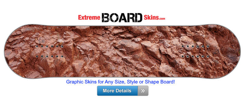 Buy Board Skin Rock Red Board Skin