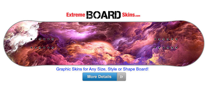 Buy Board Skin Space Clouds Board Skin