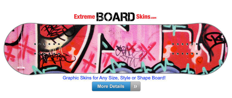 Buy Board Skin Street Pink Board Skin