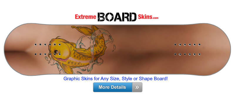 Buy Board Skin Trampstamp Goldfish Board Skin