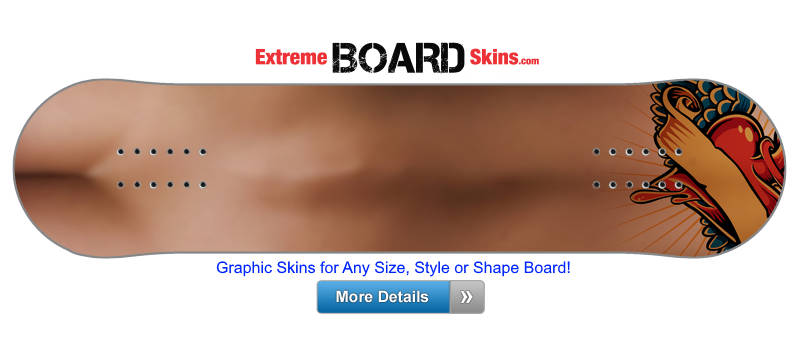 Buy Board Skin Trampstamp Heart Board Skin