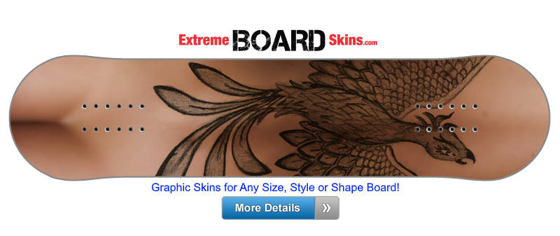 Buy Board Skin Trampstamp Phoenix Board Skin