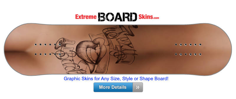 Buy Board Skin Trampstamp Sexybitch Board Skin