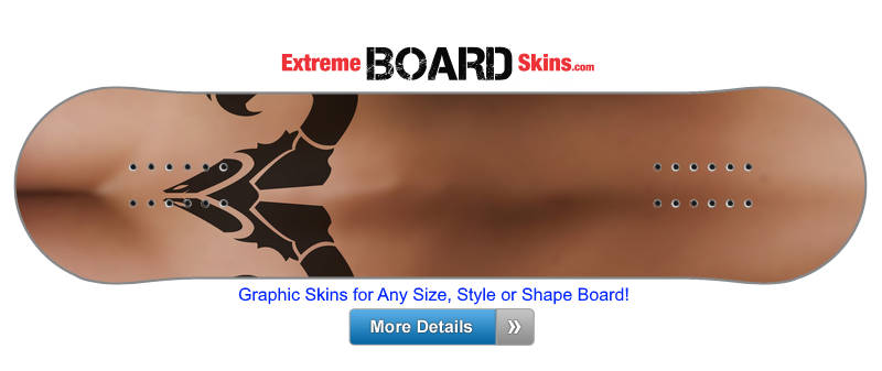 Buy Board Skin Trampstamp Taurus Board Skin