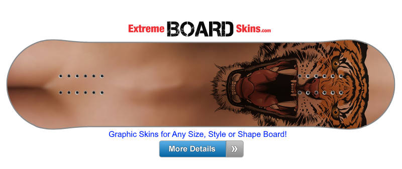 Buy Board Skin Trampstamp Tiger Board Skin
