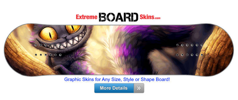 Buy Board Skin Vector Alice Cat Board Skin