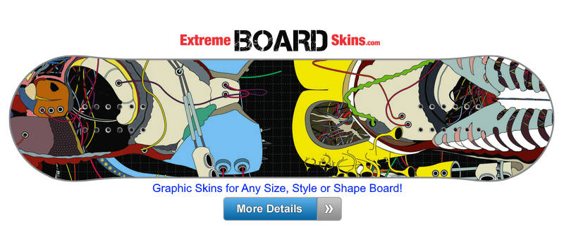 Buy Board Skin Vector Inhuman Board Skin